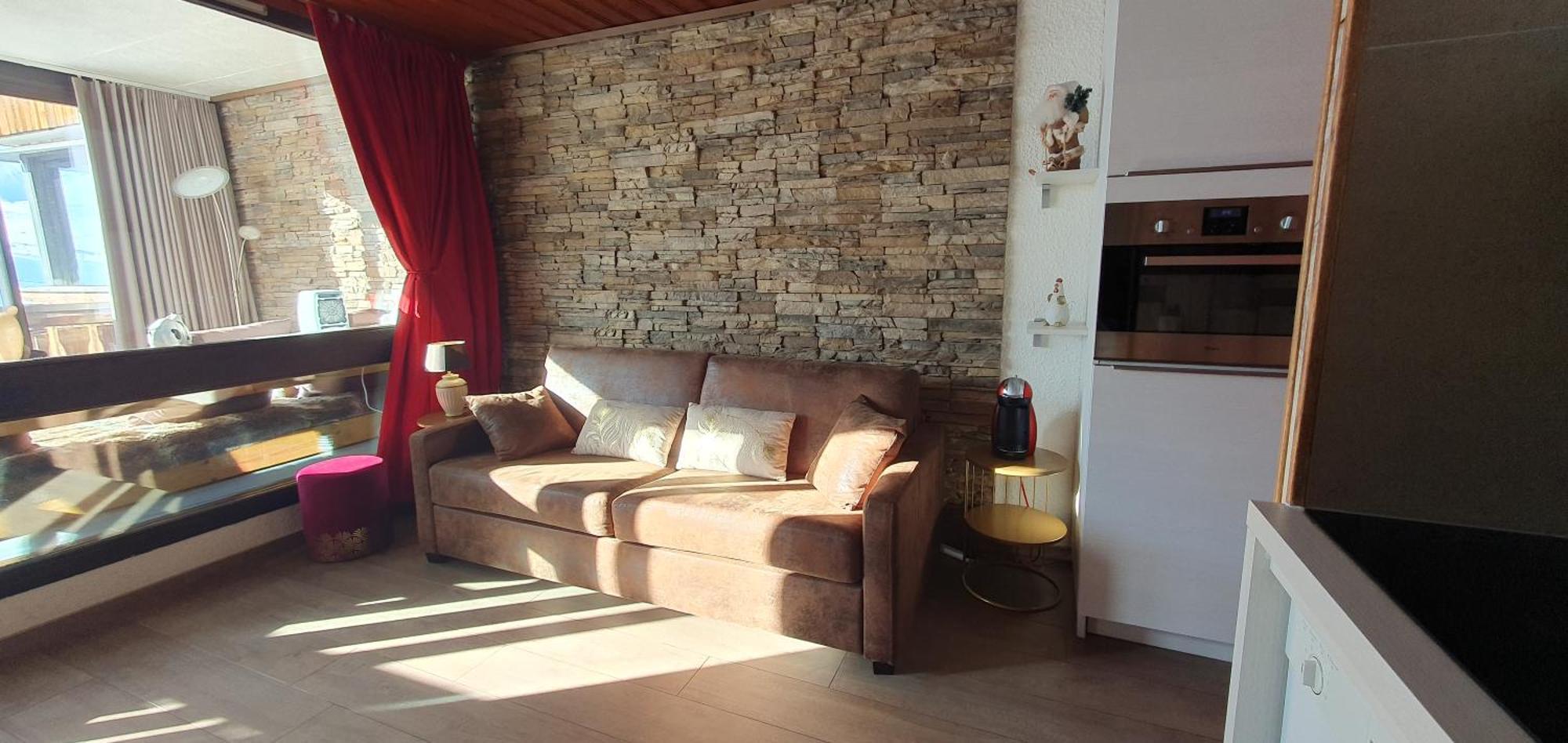 Le Serac W6 Appartement Avec Veranda En Angle Vue Panoramique Gerer Par Particulier Sur Place Val Thorens Exterior foto