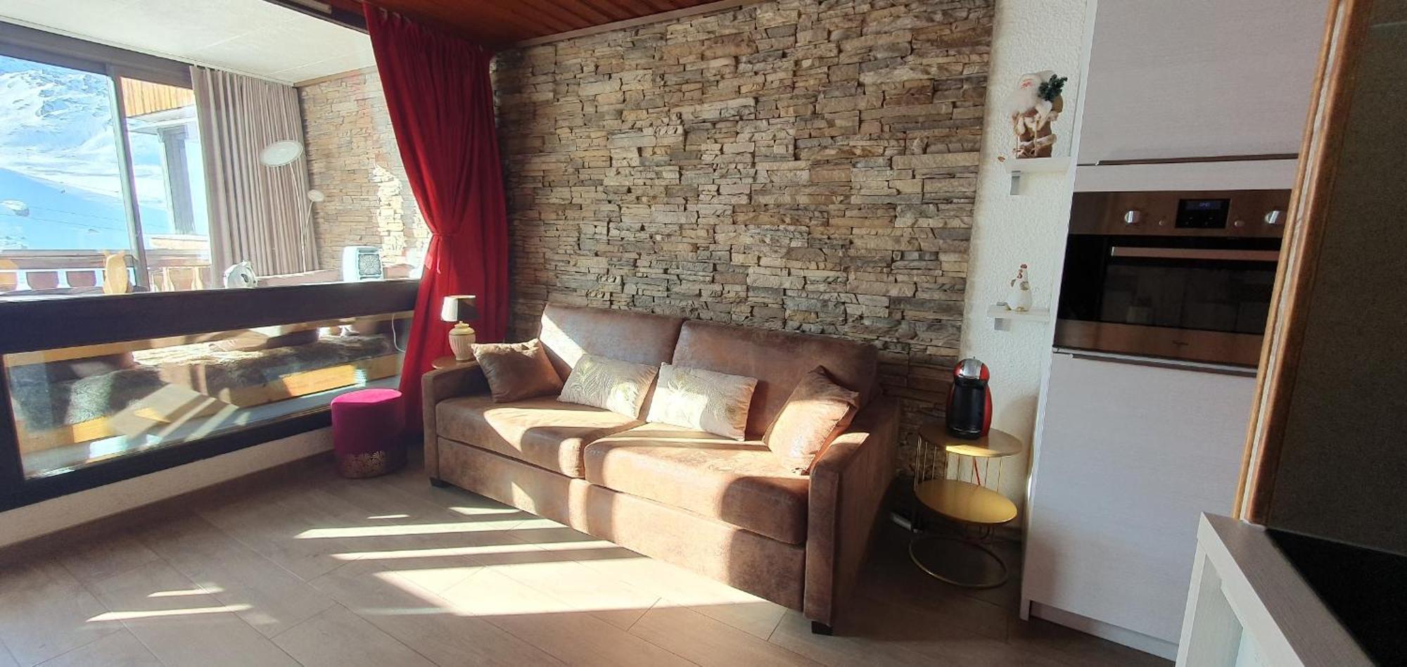 Le Serac W6 Appartement Avec Veranda En Angle Vue Panoramique Gerer Par Particulier Sur Place Val Thorens Exterior foto