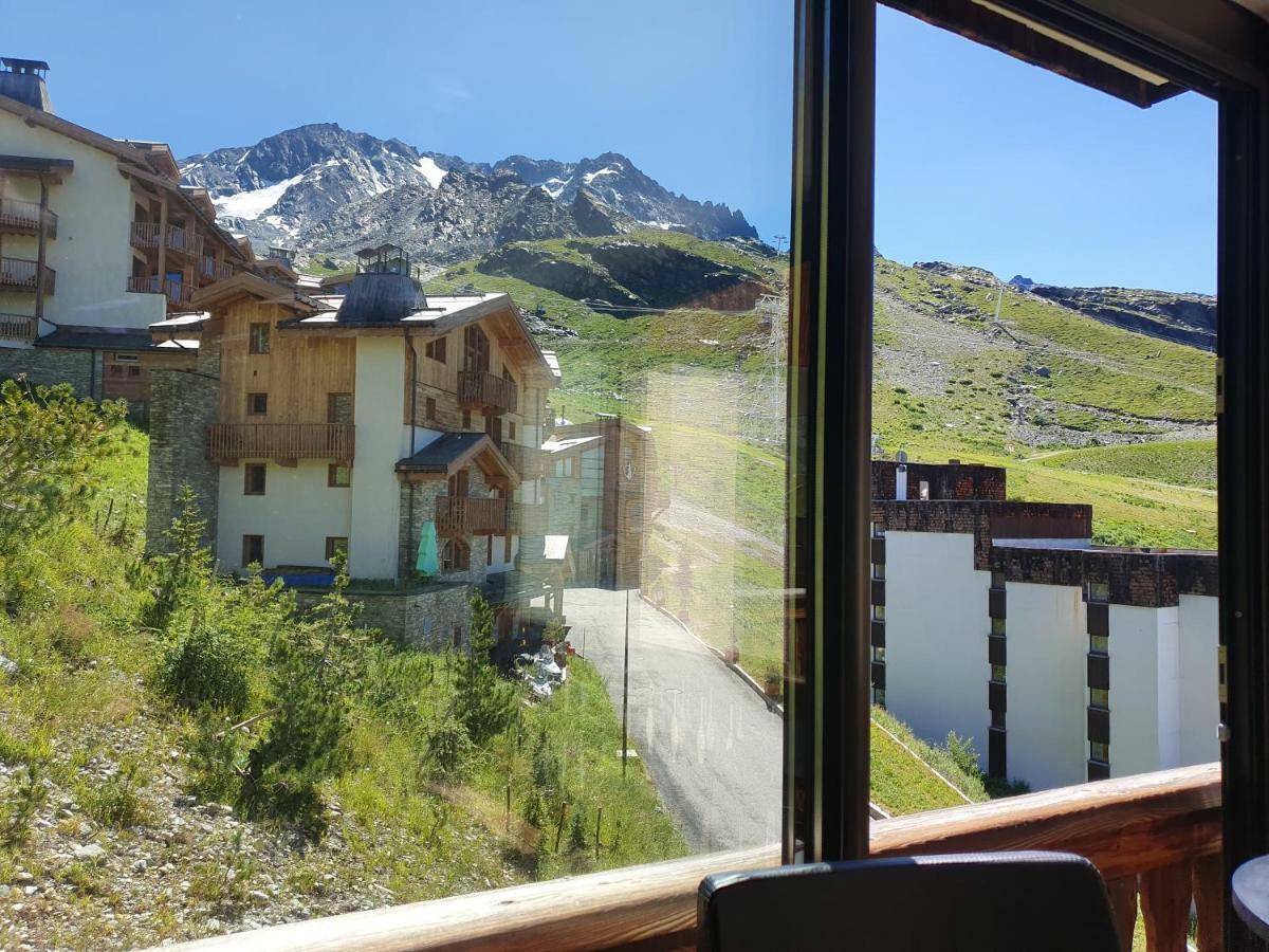 Le Serac W6 Appartement Avec Veranda En Angle Vue Panoramique Gerer Par Particulier Sur Place Val Thorens Exterior foto